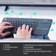 Клавіатура Logitech K400 Plus Wireless Touch Black (920-007145) - зображення 6