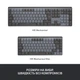 Клавиатура Logitech MX Mechanical Wireless Illuminated Performance Graphite (920-010757) - изображение 10