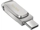 Флеш-накопичувач Sandisk Flash USB 3.1 Ultra Dual Luxe Type-C 128Gb (150 Mb/s) (SDDDC4-128G-G46) - зображення 1