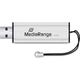 Флеш-накопитель MediaRange 32GB USB flash drive USB 3.0 black/silver (MR916) - изображение 2