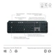 Клавіатура Logitech MX Keys S Wireless Plus Palmrest Graphite (920-011589) - изображение 6