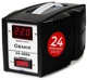 Стабілізатор напруги Gemix GX-500D 500VA, 350W, входное напряжение 140-260V, 2 розетки (Schuko), 2.3 кг, LCD 350 Вт (GX-500D) - зображення 1