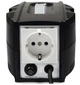 Стабілізатор напруги Gemix GX-500D 500VA, 350W, входное напряжение 140-260V, 2 розетки (Schuko), 2.3 кг, LCD 350 Вт (GX-500D) - зображення 3