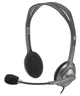 Компьютерная гарнитура Logitech H110 Silver (981-000271) - изображение 1