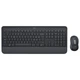 Комплект (Клавиатура и мышь) Logitech MK650 Signature Combo for Business UA Wireless Graphite (920-011004) - изображение 1