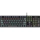 Клавіатура Aula S2022 Black keycap KRGD blue EN/UA (6948391202235) - зображення 1