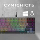 Клавіатура GamePro MK141R Red Switch Low Profile Dark Gray RGB (MK141R) - зображення 12