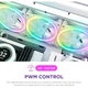 Вентилятор NZXT NZXT, F140RGB Duo - 140mm Dual-sided RGB Fan - Twin Pack (White) (RF-D14DF-W1) - изображение 9