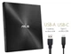 Оптический привод ASUS DVD+/-RW ZenDrive U9M Black (SDRW-08U9M-U/BLK/G/AS) - изображение 3