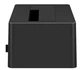 Внешний карман Maiwo для HDD 2,5"/3,5" SATA через USB3.0 безвинтов. крепление пластик черн. (K308P) - изображение 3