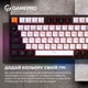 Клавіатура GamePro MK160B Outemu Red Hot-Swap RGB USB Black (MK160B) - зображення 8