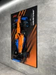 Арт Тримач Рамка на Стіну 80x50 см. для Фірмового Конструктора Technic McLaren Formula 1 F1 (42141) / Гоночний автомобіль / Type-E - зображення 10