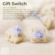 Клавіатура Epomaker AK820 Pro Gift Switch Black (AK820-PRO-BG) - зображення 11