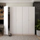 Комплект шкафов для одежды Doros Промо (2 шт.) 225х48х204 см Белый (DRS-011211) - изображение 3