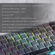 Клавіатура GamePro MK230R Red Switch Low Profile Wireless/Bluetooth/USB Dark Gr (MK230R) - зображення 6