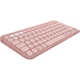 Клавіатура Logitech Pebble Keys 2 K380s Rose (920-011853) - зображення 3