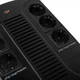 Джерело безперебійного живлення LogicPower 650VA-6PS, Lin.int., AVR, 6 x євро, пластик (LP4324) - зображення 3