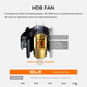 Блок живлення Cougar GLE 850 850W 80 Plus Gold Modular (GLE850) - изображение 15