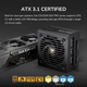 Блок живлення Cougar GEX PRO 850 850w ATX 3.1 80+ Gold Modular (GEX PRO 850) - изображение 9