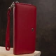 Большой женский кошелек ST Leather из натуральной кожи красного цвета с молнией для прав (bg184fash19) - изображение 10