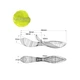 Вибратор Zini Zook Green/White (08050000000000000) - изображение 6