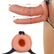 Страпон для подвійного проникнення Lovetoy Unisex Hollow Strap On (20876000000000000) - зображення 5