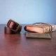 Чоловічий брючний шкіряний ремінь класичної пряжкою Vintage Коричневий (bg202fash30) - зображення 9