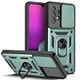 Чехол Fiji Camera Defence для Samsung Galaxy A53 5G (A536) бампер с защитой камеры и подставкой Green - изображение 1