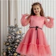Сукня святкова Лялька корал 110 - зображення 3