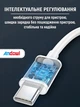 Комплект быстрой зарядки для айфона и андроида тайпси 25 Вт Andowl Q-CD699X1 Адаптер USB-C Power Adapter с метровым кабелем Type-C Сетевое зарядное устройство совместимость с iphone ipad android apple поддержка Power Delivery (Белый) - изображение 4