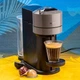 Капсульная кофемашина Vertuo Next Capsule Grey Nespresso и дегустационный набор 12 капсул, серая - изображение 2