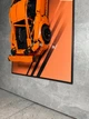 Арт Держатель Рамка на Стену 80x50 см. для Фирменного Конструктора Technic 42056 Porsche 911 GT3 RS Orange Порш Оранжевый 2016 года - Type-E - изображение 11