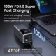 Зовнішній акумулятор 130W UGREEN PB721 Nexode Power Bank повербанк 20000mAh 2C1A Grey (35524) - зображення 4