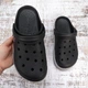 Кроксы сабо мужские Dago Style черные пена 43р (28 см) 3893 - изображение 5