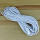 Кабель USB - microUSB 14 метров 0,7 Ампер (Шнур ЮСБ - микроЮСБ) провод для зарядки камеры, телефона. белый - изображение 3