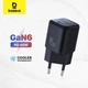 Зарядное сетевое устройство Baseus PicoGo GaN Fast Charger 45W Type-C с функцией быстрой зарядки QC3.0+PD3.0 (P10176800123-00) Black - изображение 2