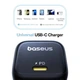 Зарядное сетевое устройство Baseus PicoGo GaN Fast Charger 45W Type-C с функцией быстрой зарядки QC3.0+PD3.0 (P10176800123-00) Black - изображение 10