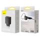 Зарядное сетевое устройство Baseus Compact Quick Charger 30W Type-C+2USB с функцией быстрой зарядки QC3.0+PD3.0 (CCXJ-E01) Black - изображение 13