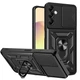 Чехол Fiji Camera Defence для Samsung Galaxy A14 (A145 / A146) бампер с защитой камеры и подставкой Black - изображение 1