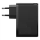 Зарядное сетевое устройство Baseus GaN2 Pro 100W 2 Type-C + 2 USB с функцией быстрой зарядки QC4.0+PD3.0 + Кабель Type-C to Type-C 100W 1m (CCGAN2P-L01) Black - изображение 6
