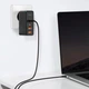 Зарядное сетевое устройство Baseus GaN2 Pro 100W 2 Type-C + 2 USB с функцией быстрой зарядки QC4.0+PD3.0 + Кабель Type-C to Type-C 100W 1m (CCGAN2P-L01) Black - изображение 10