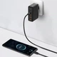 Зарядное сетевое устройство Baseus GaN2 Pro 100W 2 Type-C + 2 USB с функцией быстрой зарядки QC4.0+PD3.0 + Кабель Type-C to Type-C 100W 1m (CCGAN2P-L01) Black - изображение 11