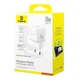 Зарядное сетевое устройство Baseus Palm 20W Type-C+USB с функцией быстрой зарядки QC3.0+PD3.0 (P10111608213-00) White - изображение 6
