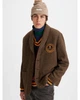 Куртка чоловіча Levi's Jasper Club Coat A44250000 Коричневий візерунок L (5401105121891) - зображення 3