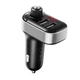 FM-трансмиттер (модулятор) XO (BCC10) Bluetooth+USB/3.1A черный - изображение 1