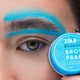 Контурна паста Zola Blue Brow Paste (15 г, блакитна) для розмітки брів - зображення 2