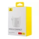 Портативний насос для матраців Baseus PocketGo Portable Air Pump C11157700221-00 White - зображення 6