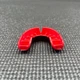 Капа боксерська OPRO Gold доросла (вік 11+) JAWS Black/Red (art.102504011) - зображення 4