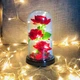 Вічна троянда в склі з Led підсвіткою - изображение 5