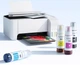 Премиальное чернило (краска) V.Print для Epson EcoTank ITS L4150 - комплект чернил (4х70 мл) B/C/M/Y, насыщенные и яркие цвета - изображение 3